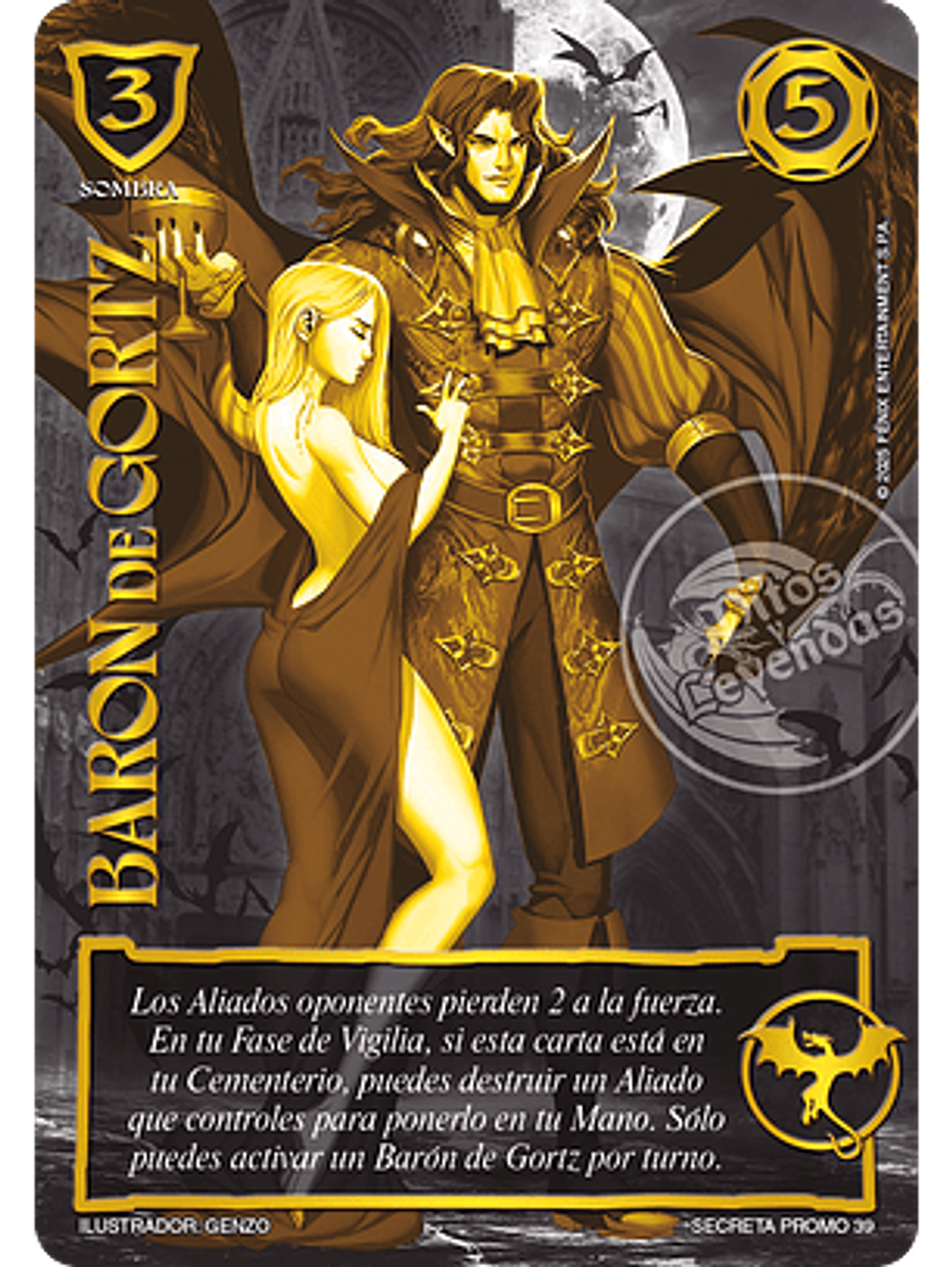 Baron De Gortz (LBPB25 - secreta dorada) 1