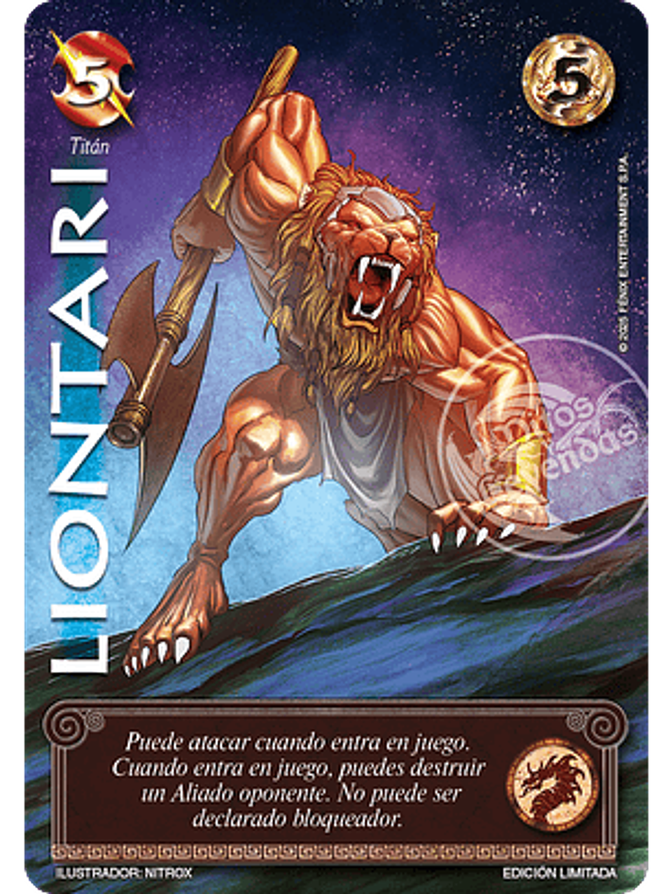 Liontari (LBPB25 - Foil lluvia premium) 1