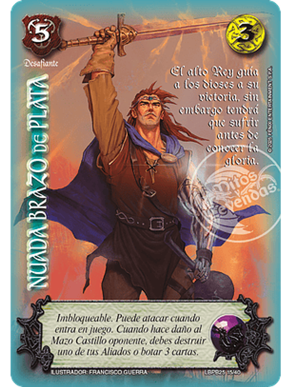 Nuada Brazo De Plata (LBPB25 - Arte Alternativo) 1