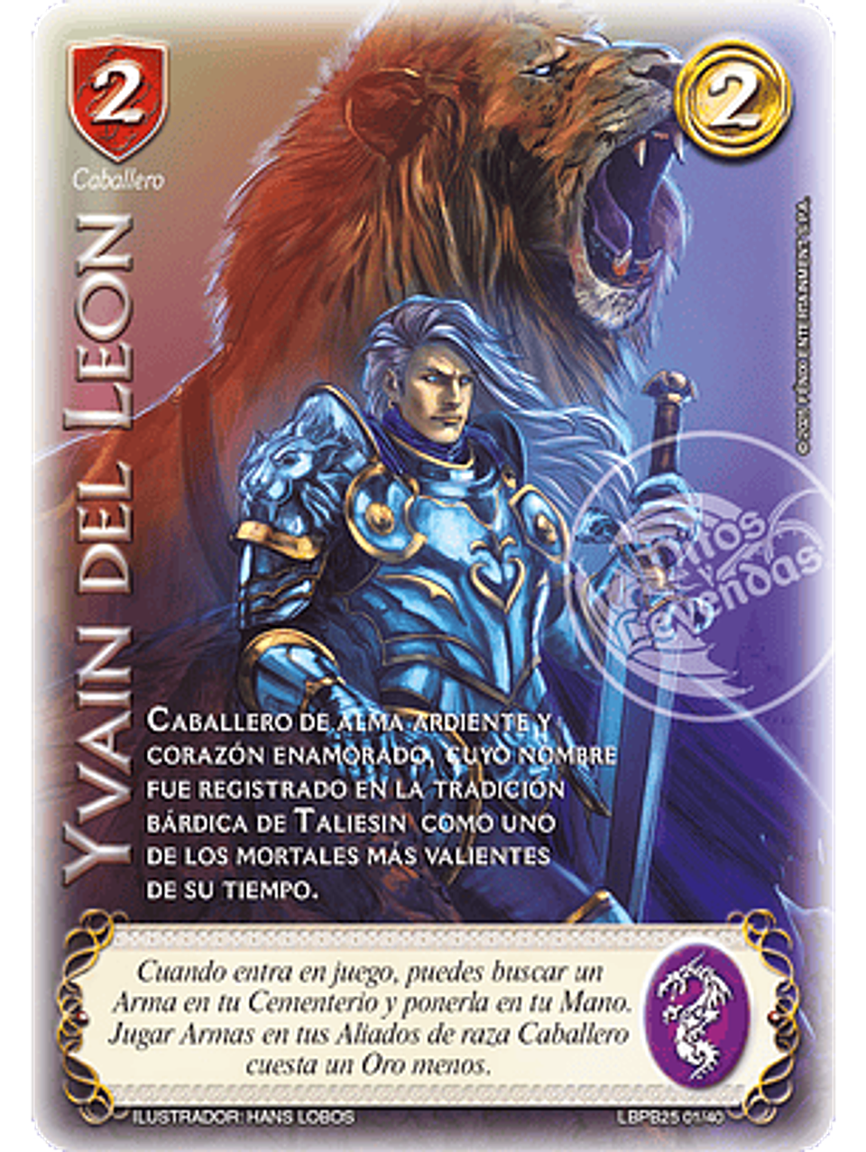 Yvain Del Leon (LBPB25 - Arte Alternativo) 1