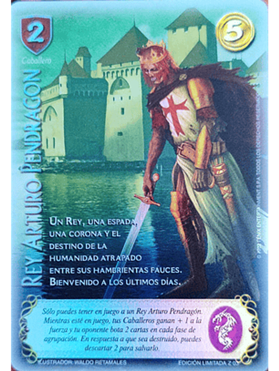 Rey Arturo Pendragon (Kit Zombies) 1