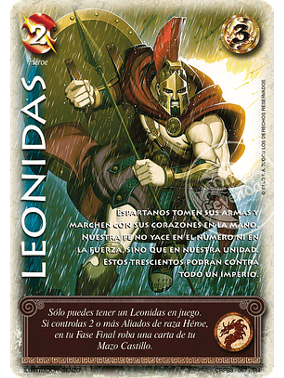 Leonidas (Kit Racial 2024 – Foil) 1