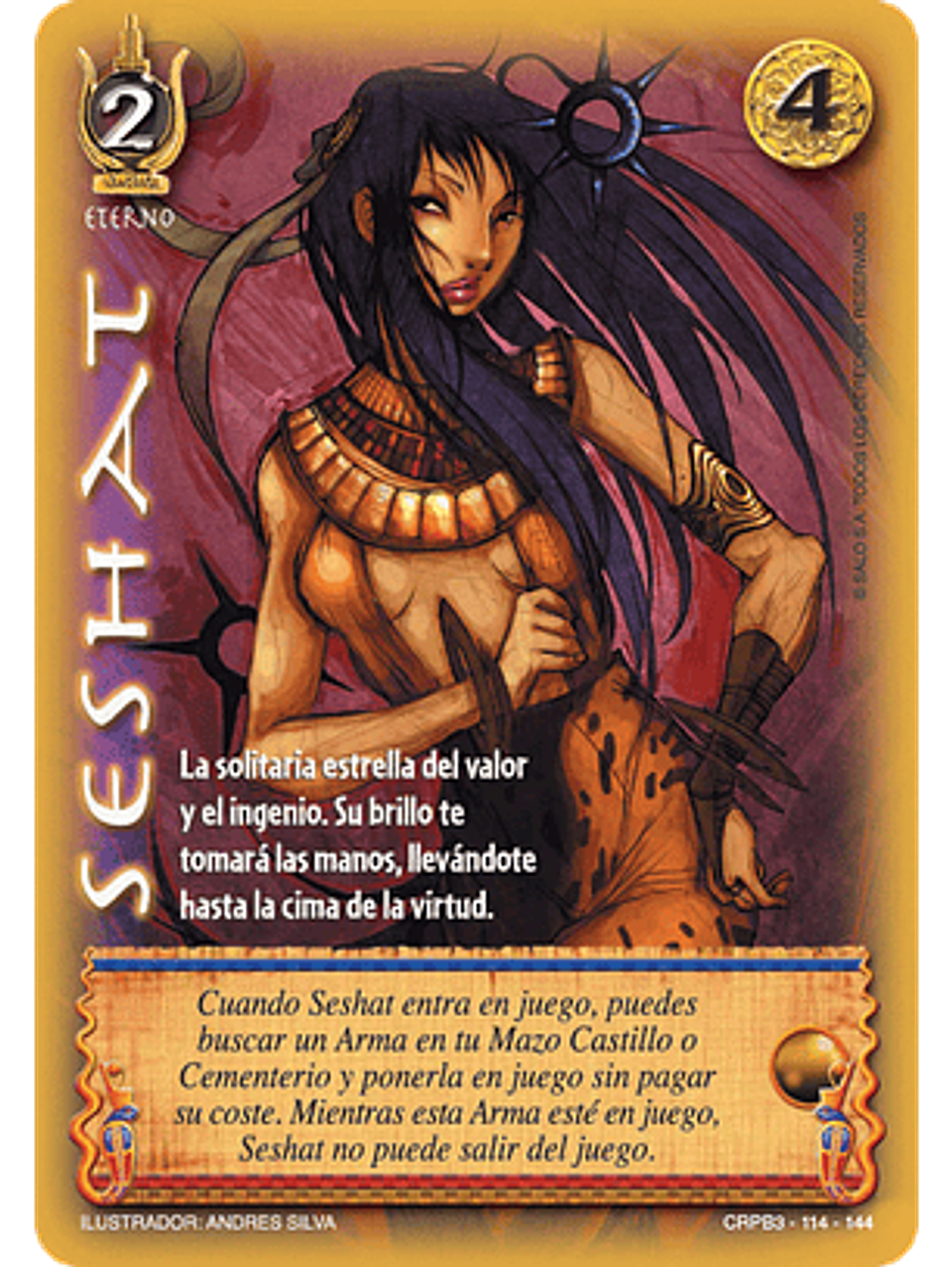 Seshat (CRPB3 – Eterno) 1