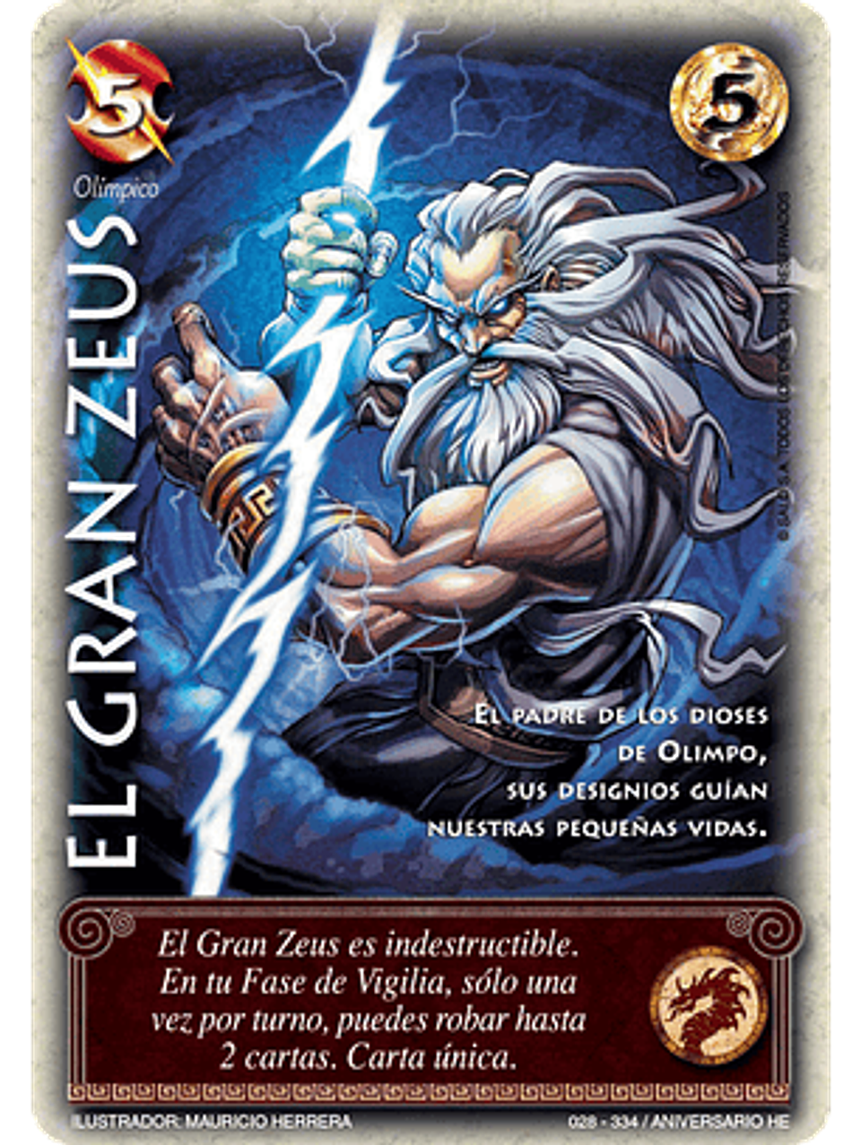 El Gran Zeus (Helénica Aniv - MR) 1