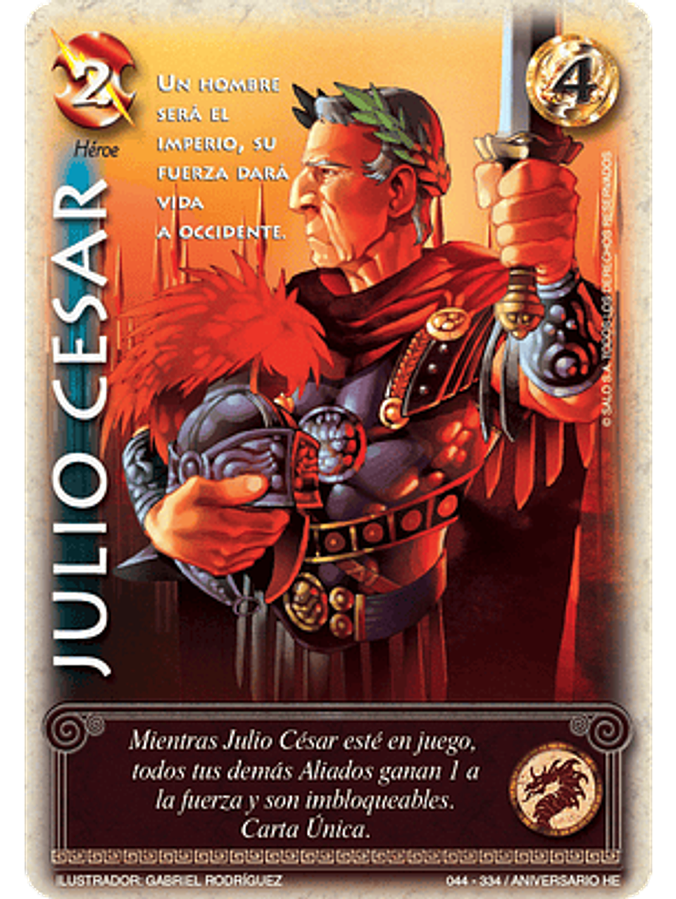 Julio Cesar (Helénica Aniv - MR) 1