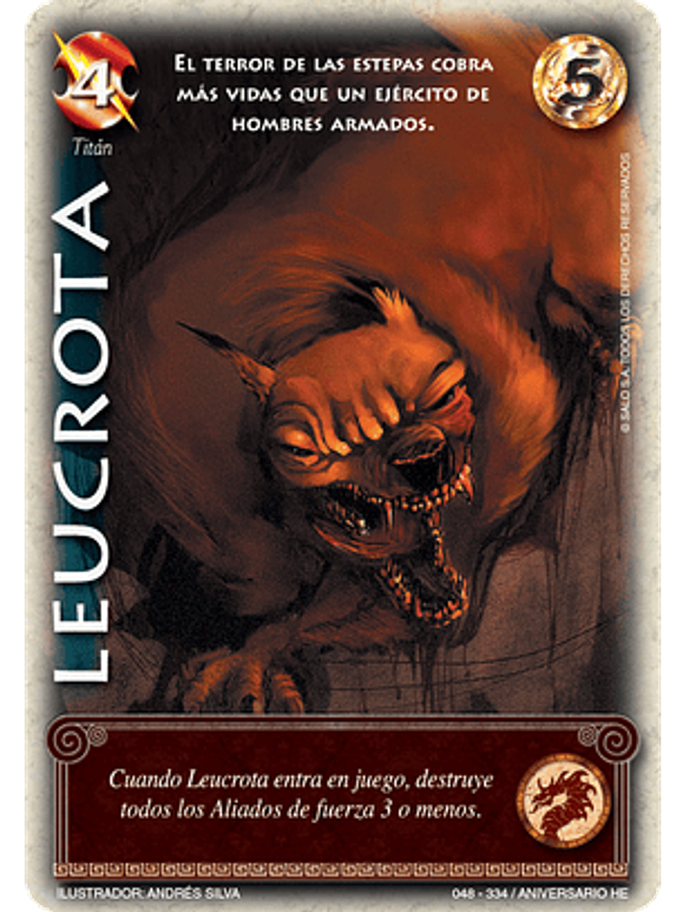 Leucrota (Helénica Aniv - MR) 1