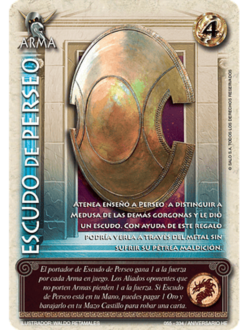 Escudo de Perseo (Helénica Aniv - MR) 1