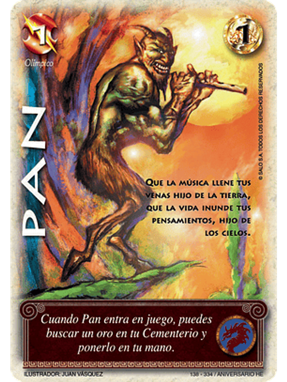 Pan (Helénica Aniv - VC Foil) 1