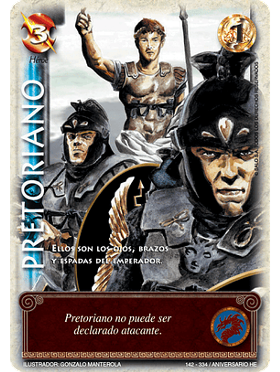 Pretoriano (Helénica Aniv - VC Foil) 1