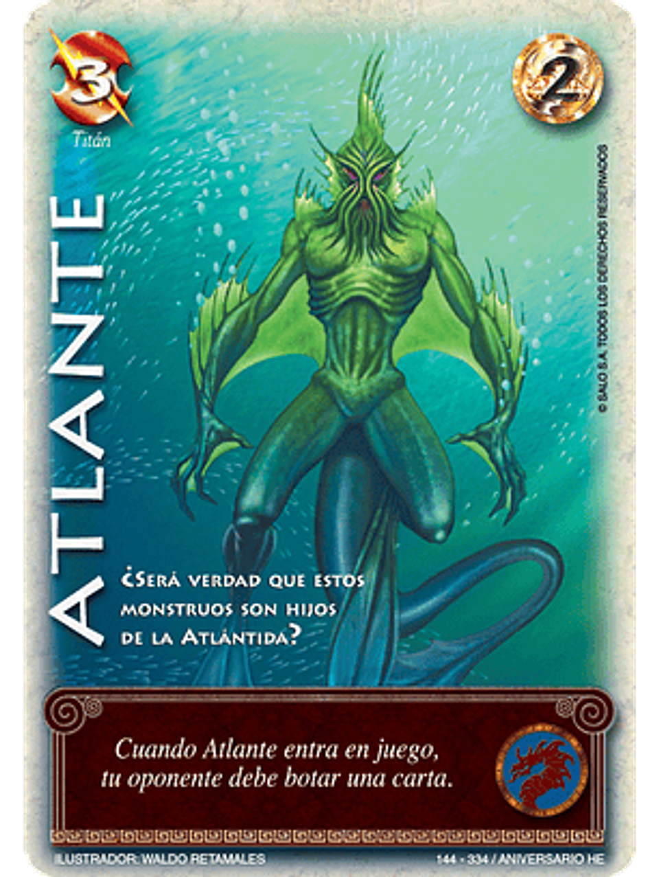 Atlante (Helénica Aniv - VC Foil) 1