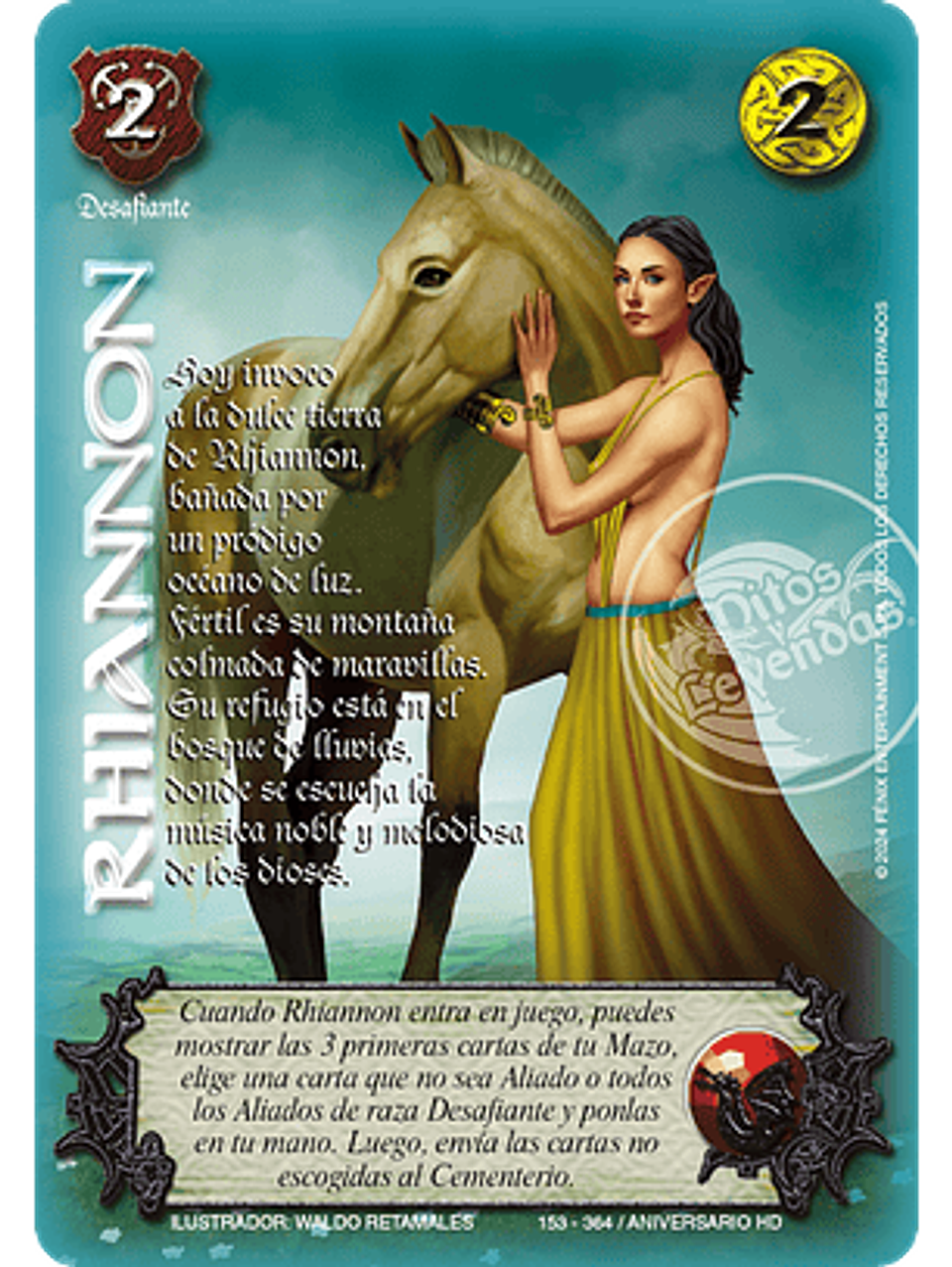 Rhiannon (HD Aniversario - VC Foil) 1