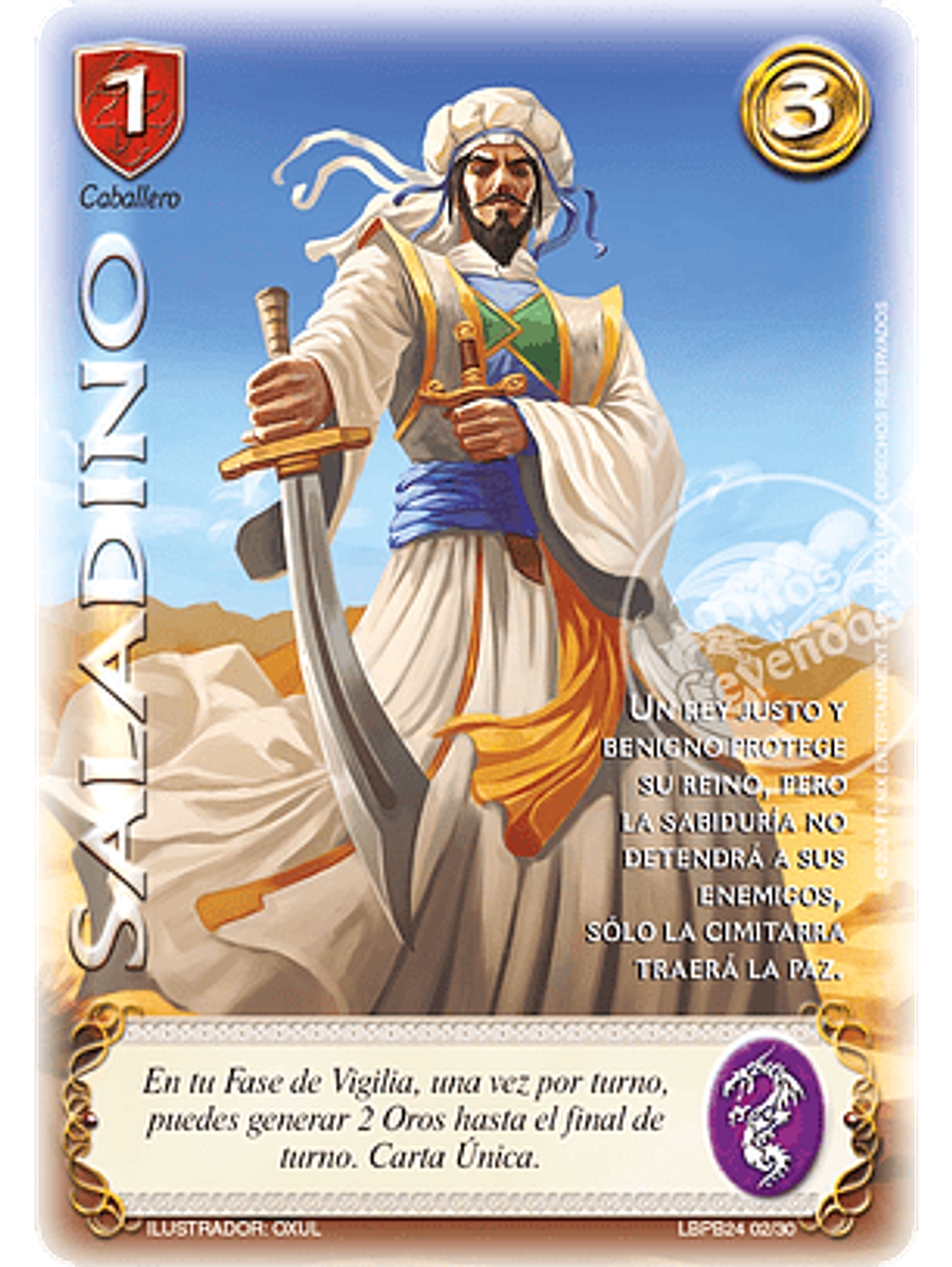 Saladino (LBPB24 - Arte Alternativo) 1