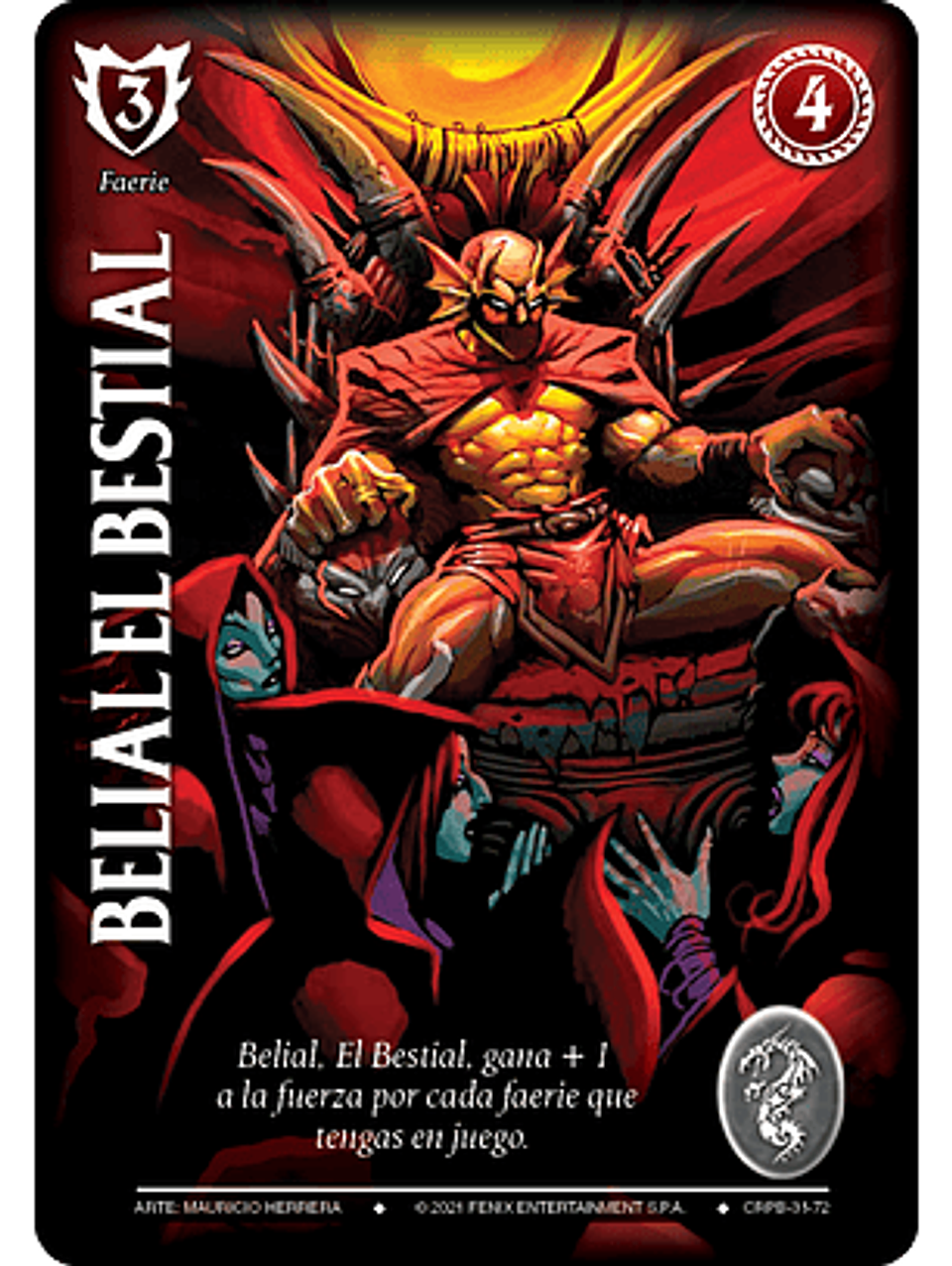 Belial el Bestial (CRPB - Faerie) 1