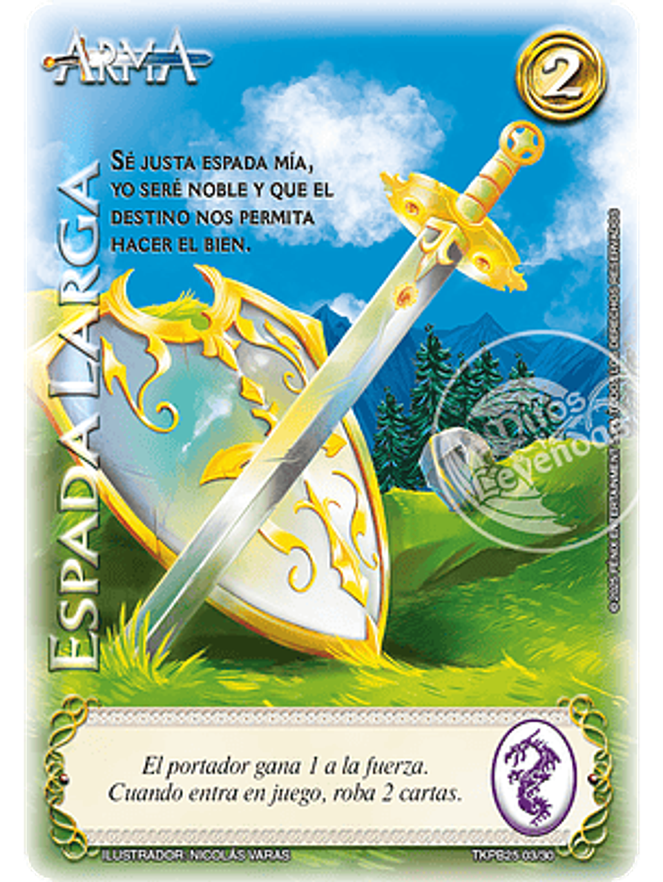 Espada Larga (TKPB25 - Nobleza y Poder) 1