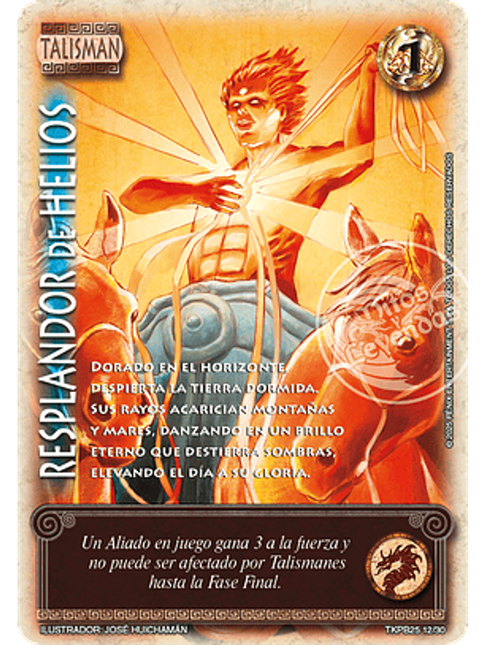 Resplandor de Helios (TKPB25 - Nobleza y Poder) 1