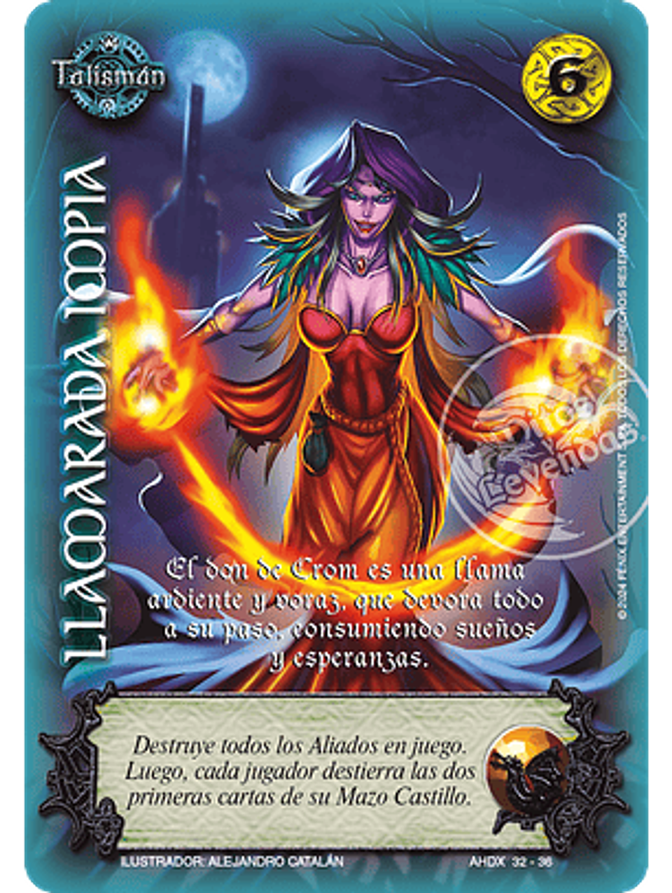 Llamarada impía (AHDX - Necromancia) 1