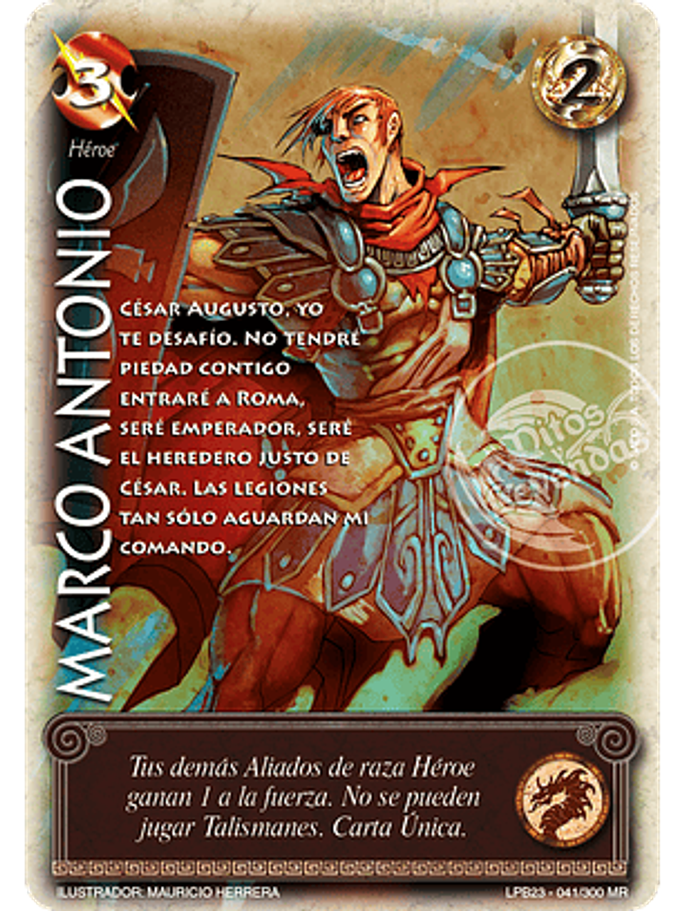 Marco Antonio (Leyendas PB 3.0 - MR) 1