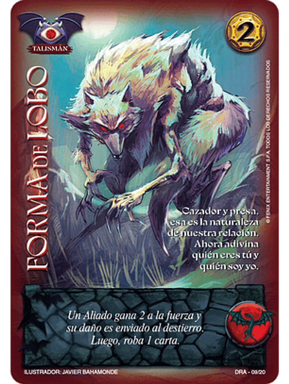 Forma de Lobo (Kit Drácula) 1