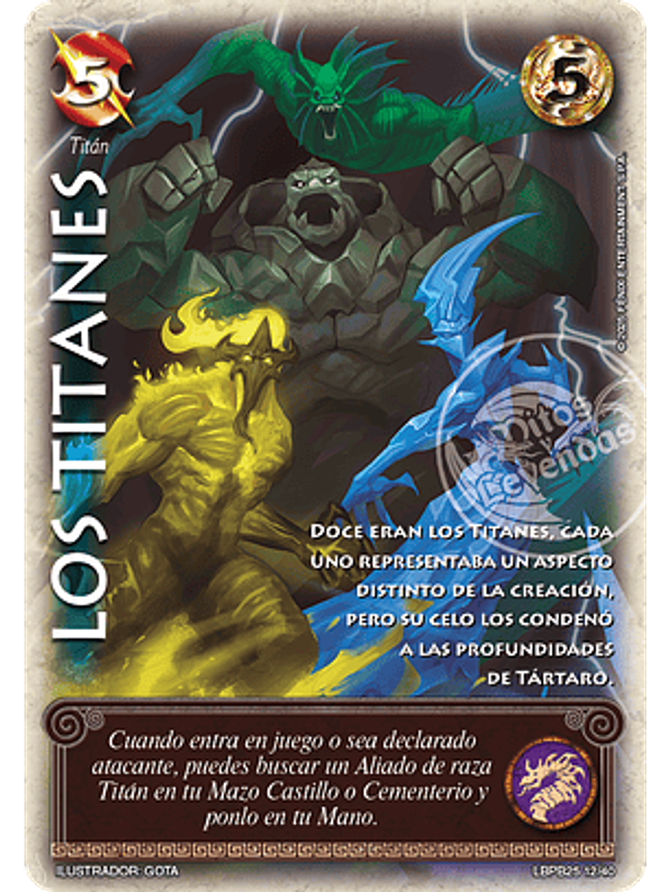 Los Titanes (LBPB25 - Arte Alternativo) 1