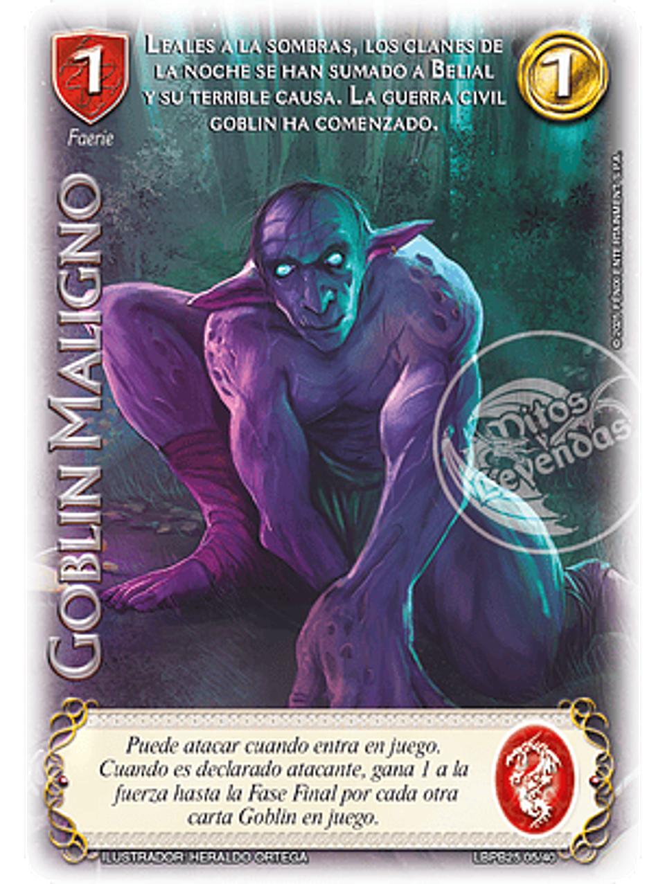 Goblin Maligno (LBPB25 - Arte Alternativo) 1