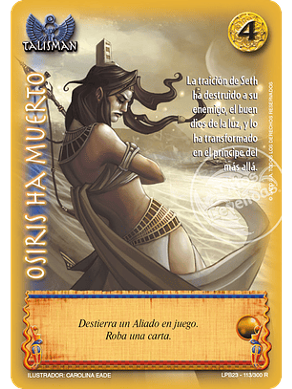 Osiris ha Muerto (Leyendas PB 3.0 – Reales) 1