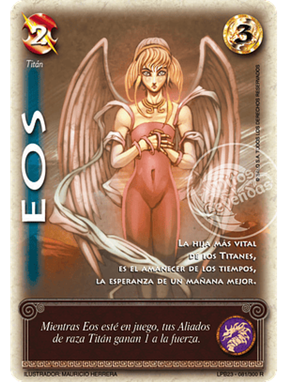 Eos (Leyendas PB 3.0 - Reales) 1