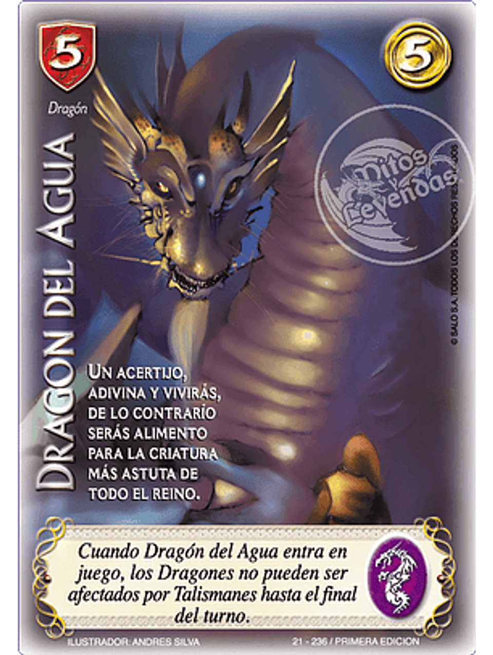 Dragón del Agua (Clásico ESPS - Real) 1