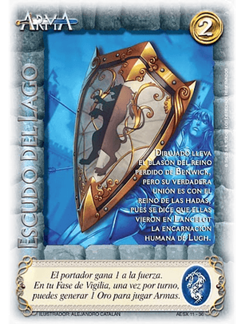 Escudo del Lago (AESX - Lancelot Grial) 1