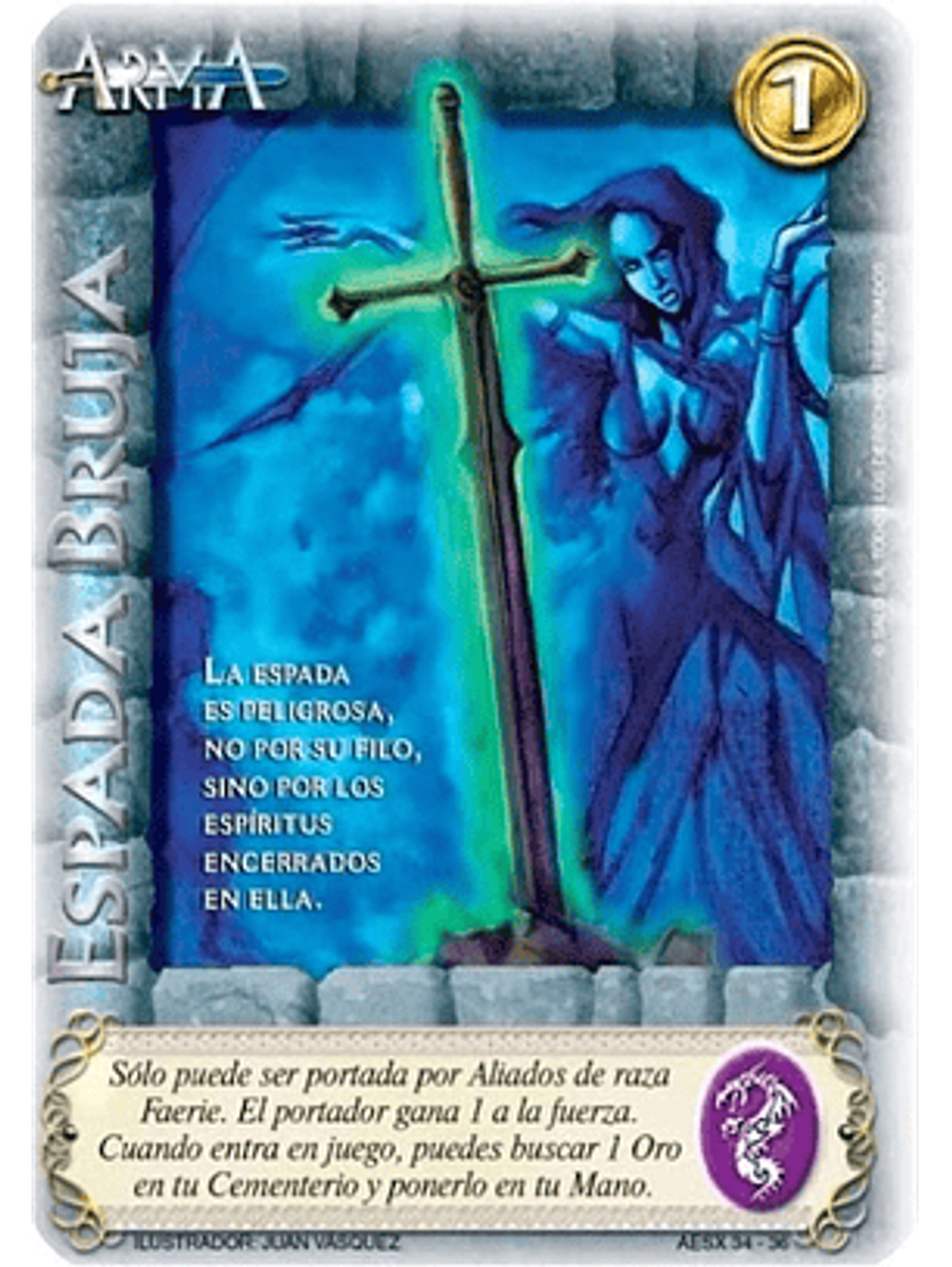 Espada Bruja (AESX - Aers Mágica) 1