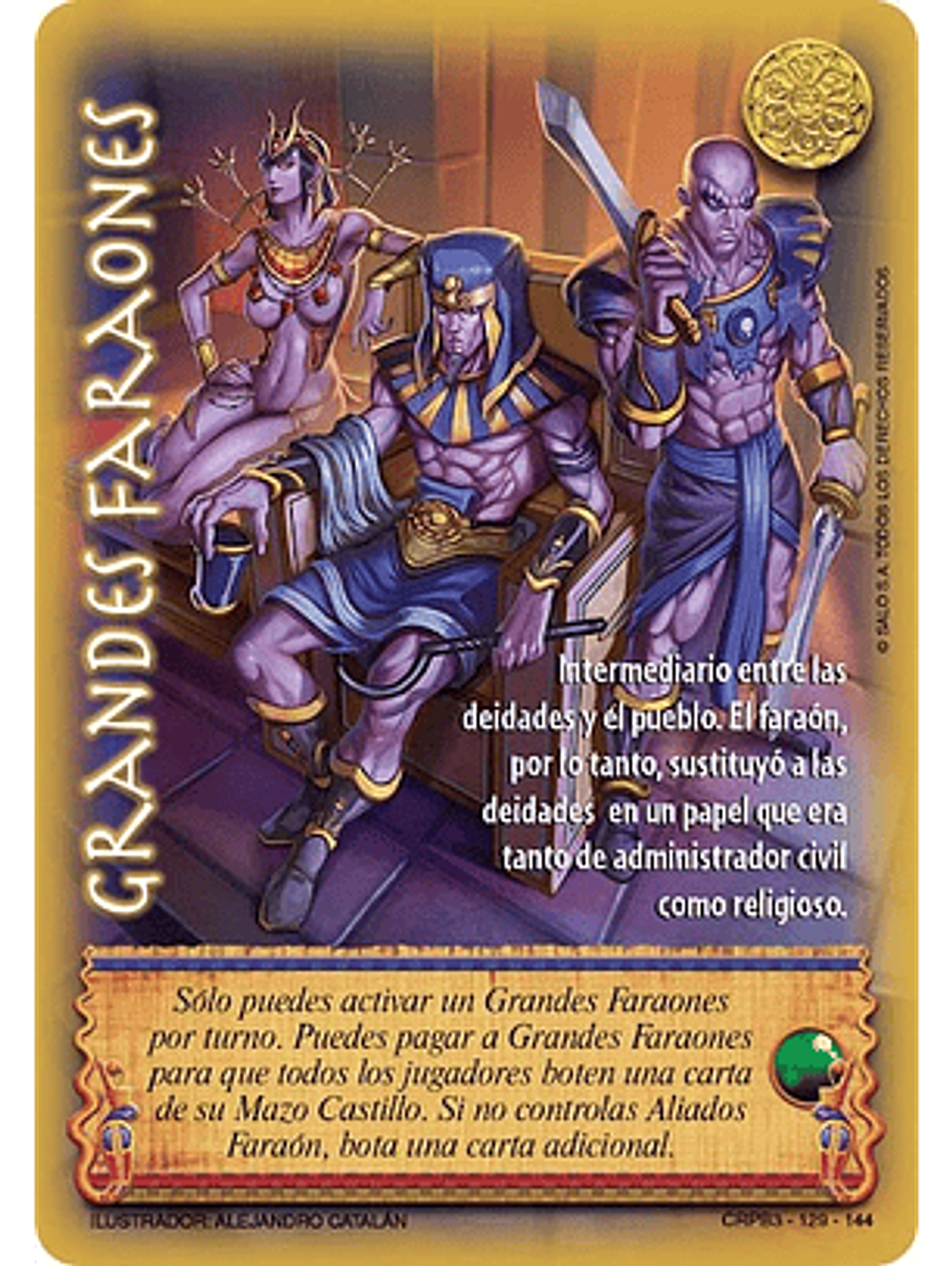 Grandes Faraones (CRPB3 - Faraón) 1