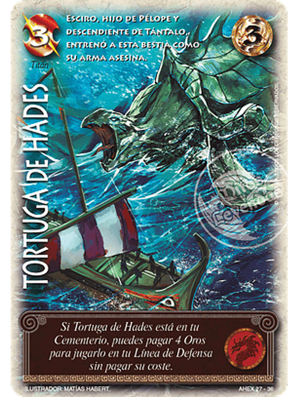 Tortuga de Hades (Relatos de Helénica) 1