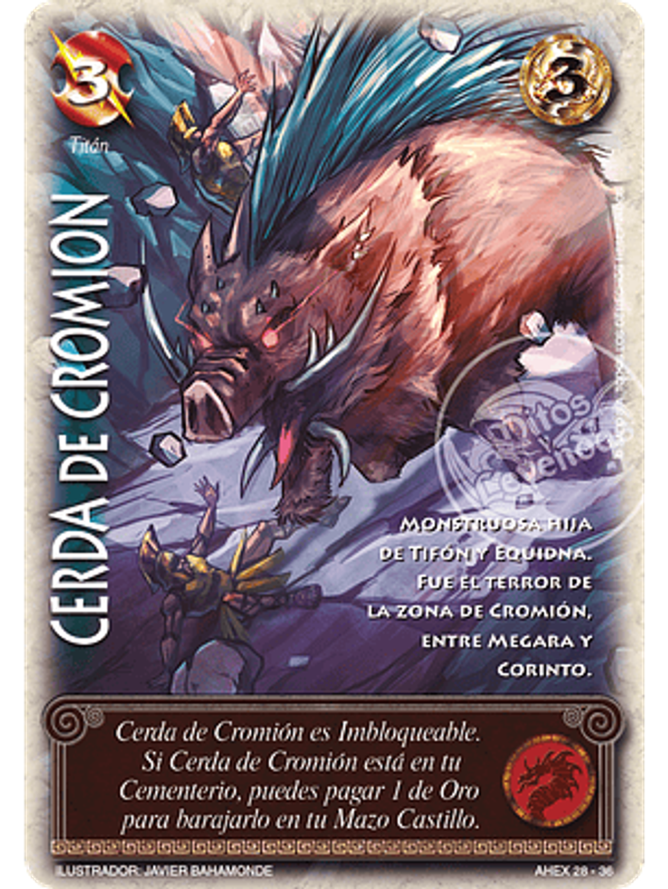 Cerda de Cromion (Relatos de Helénica) 1