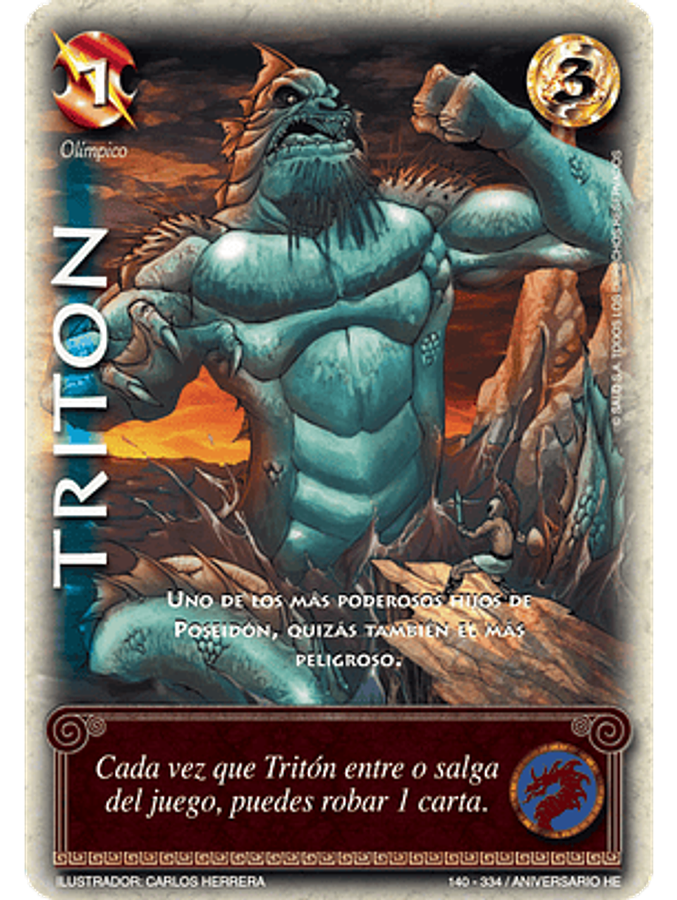 Tritón (Helénica Aniv - VC Foil) 1