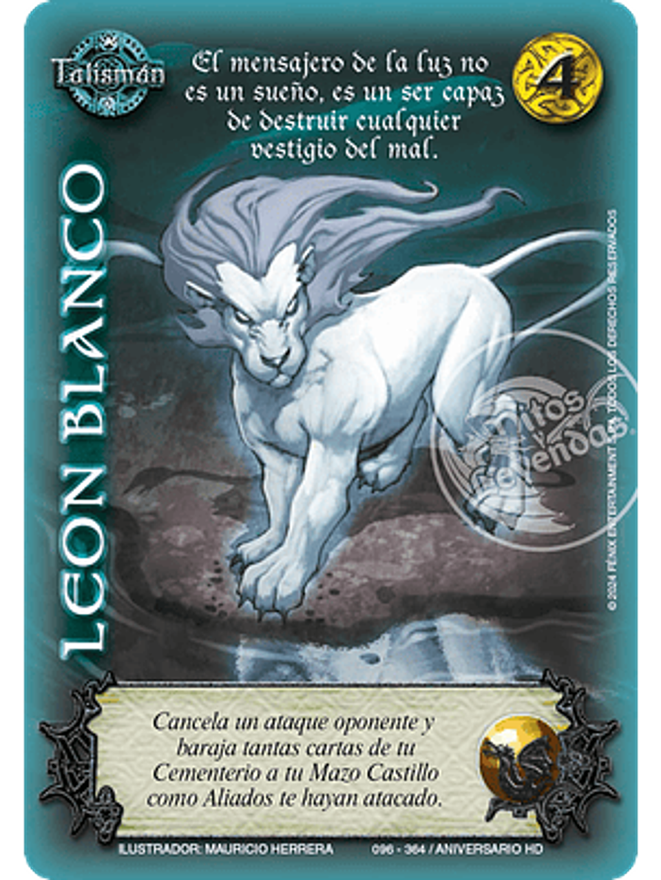 León Blanco (HD Aniversario - Real) 1