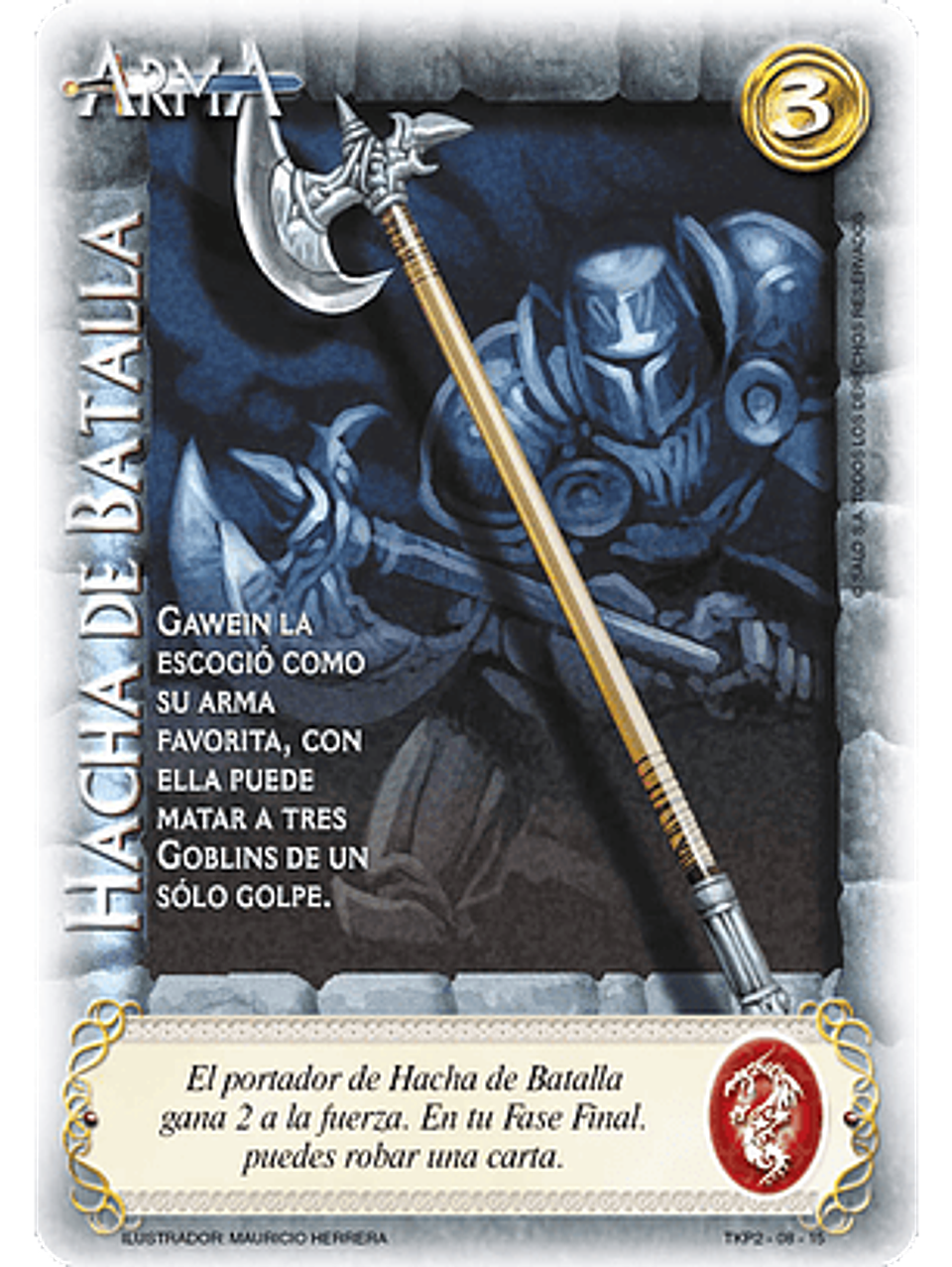 Hacha de Batalla (TKPB23 - Fe Sin Limite) 1