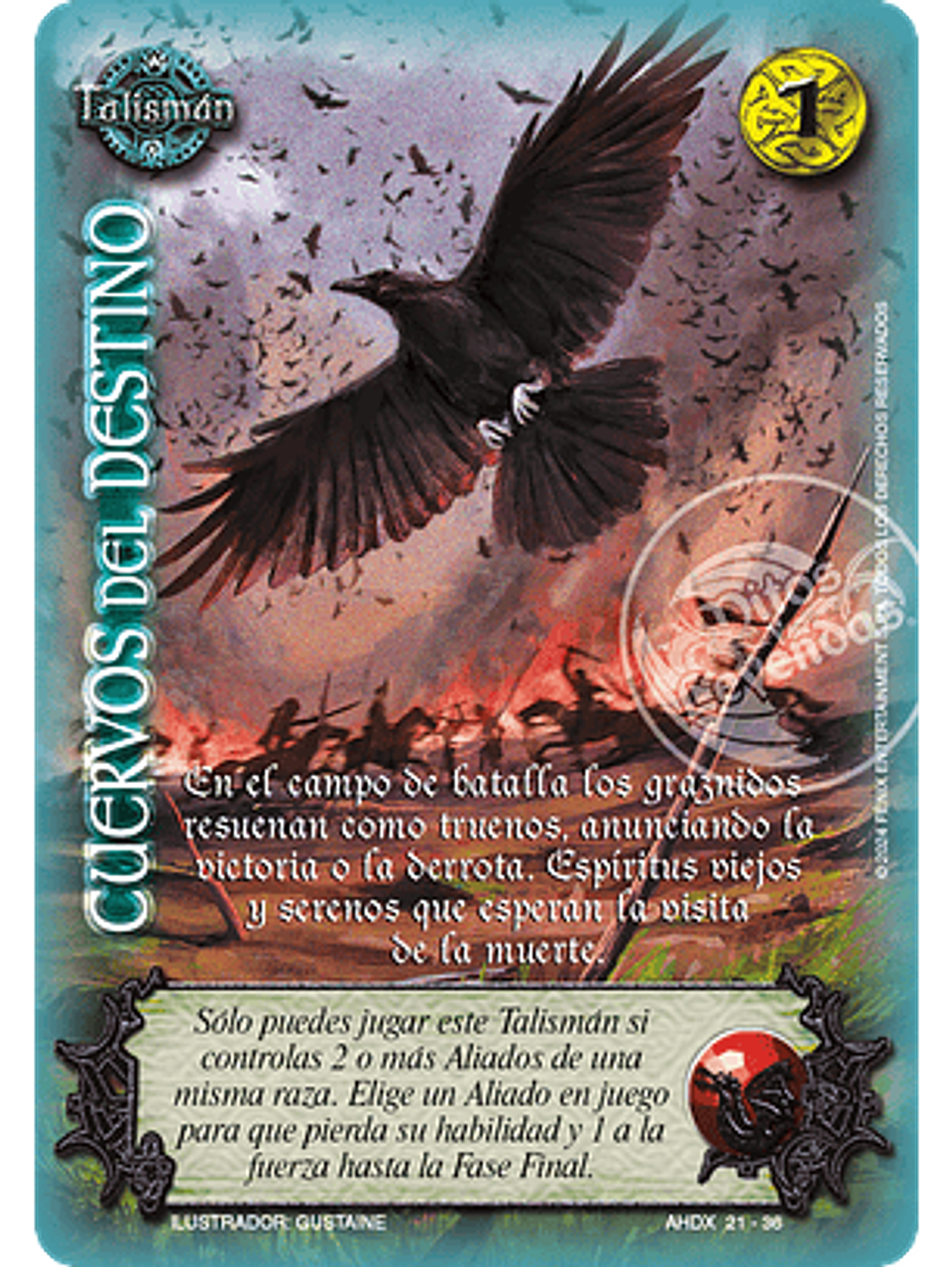 Cuervos del destino (AHDX - Luz Esmeralda) 1