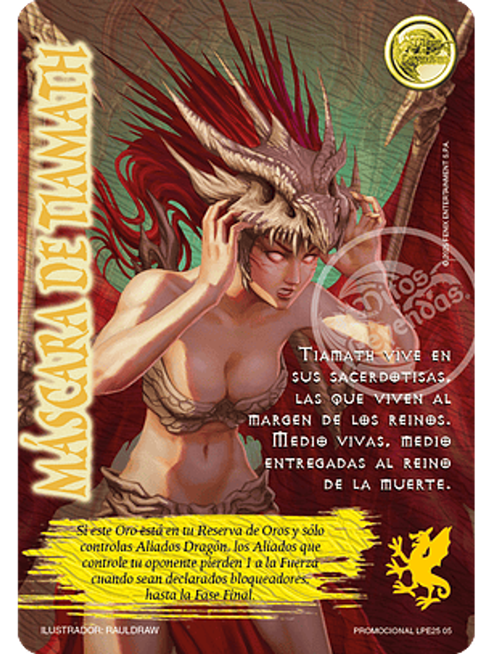 Máscara de Tiamath (LPE25 - Arte Alternativo) 1