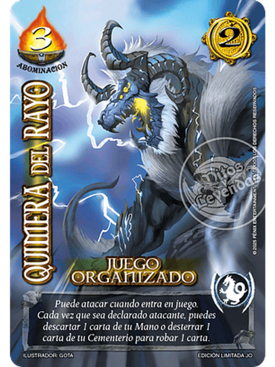 Quimera del Rayo (Promocional - JO) 1