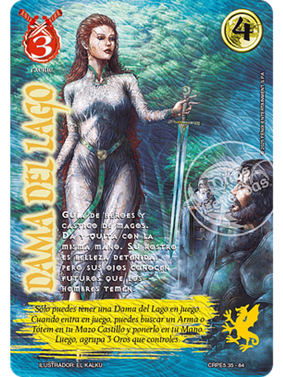 Dama del lago (Kit Racial Faerie 2025) 1