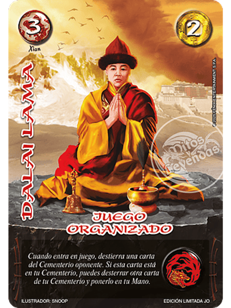 Dalai Lama (Promocional - JO) 1