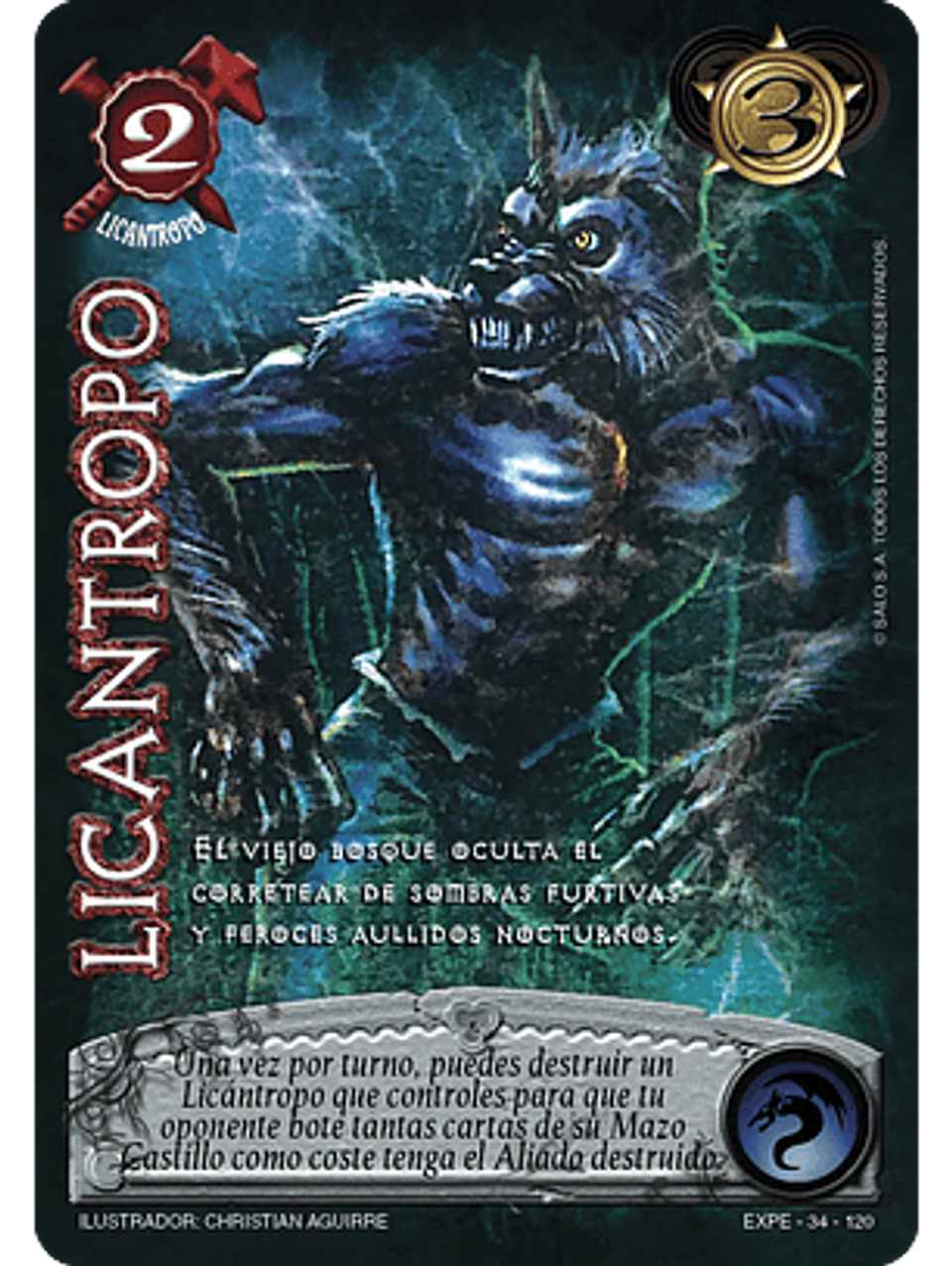 Licantropo (EXT22 - Mundo Gótico) 1