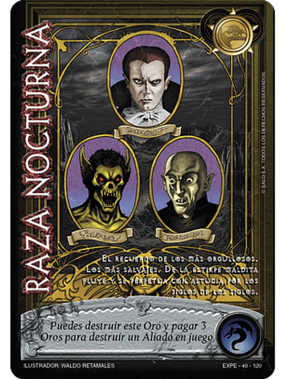 Raza Nocturna (EXT22 - Mundo Gótico) 1