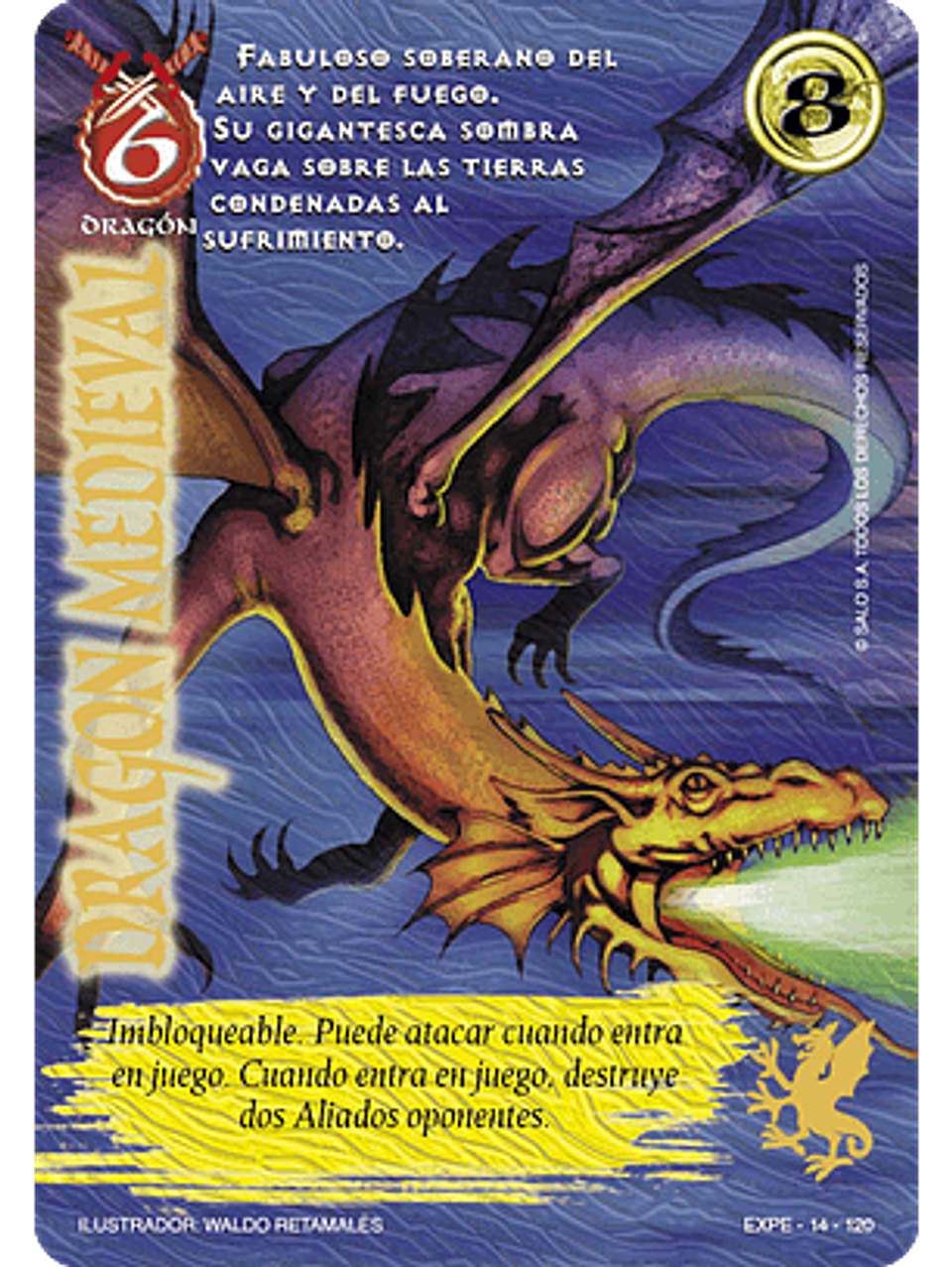 Dragón Medieval (EXT22 - El Reto) 1