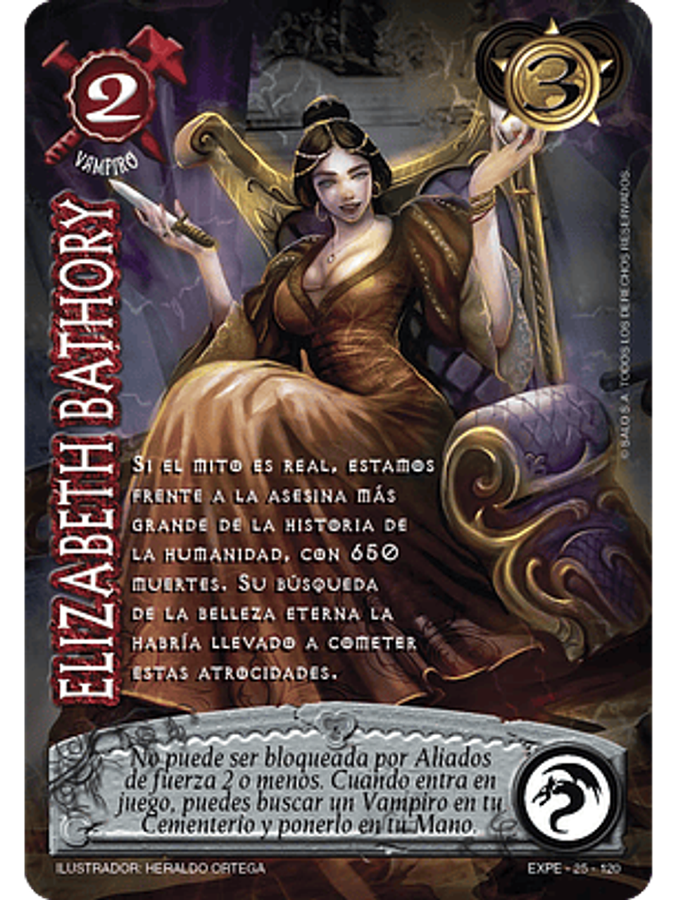 Elizabeth Bathory (EXT22 - Mundo Gótico) 1