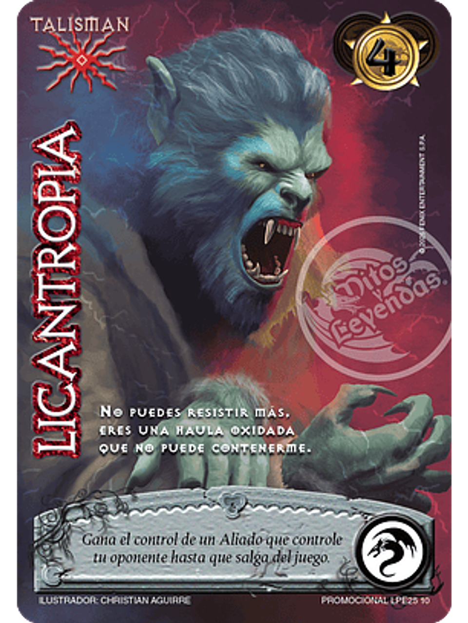 Licantropia (LPE25 - Arte Alternativo) 1