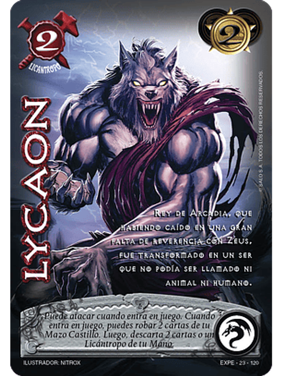 Lycaon (EXT22 - Mundo Gótico) 1