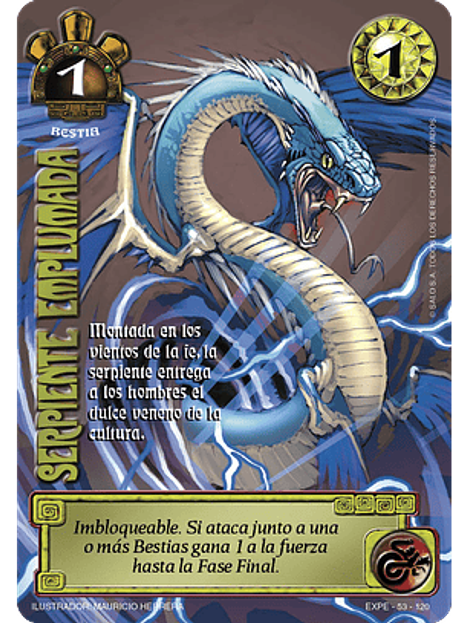 Serpiente Emplumada (EXT22 - Ira del Nahual) 1