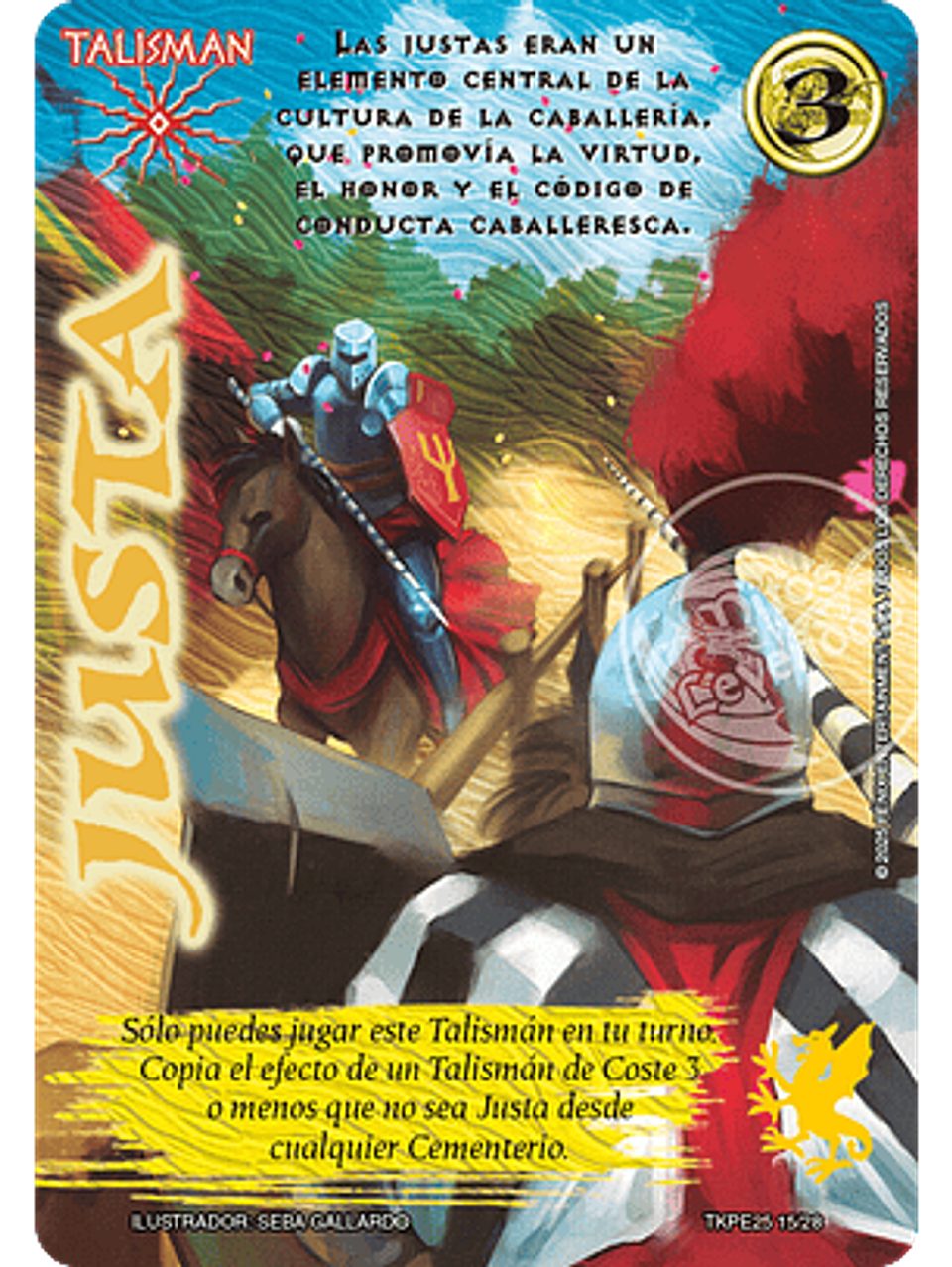 Justa (TK25 - Honor y Ferocidad) 1