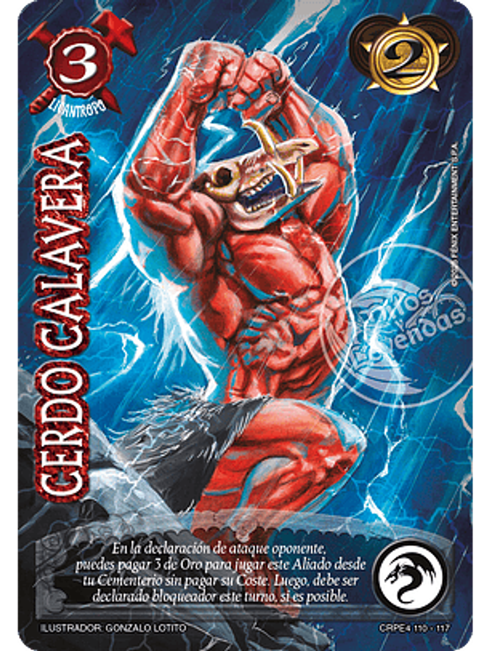 Cerdo Calavera (Kit Racial Licántropo 2025) 1