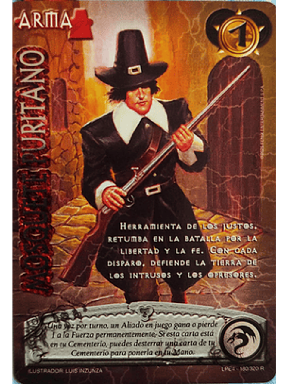 Mosquete Puritano (LPE4 - Real) 1